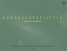 Tablet Screenshot of horoszkopkeszites.hu